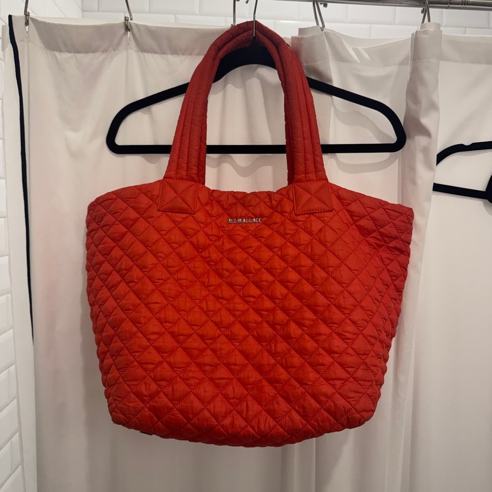 MZ Wallace Orange Medium Metro Tote